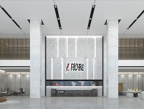 3000平米上市公司辦公室實驗室展廳裝修效果圖 | 奮達科技