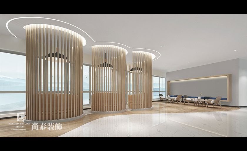 深圳辦公室裝修設(shè)計9000平米上市科技公司 | 芯海科技