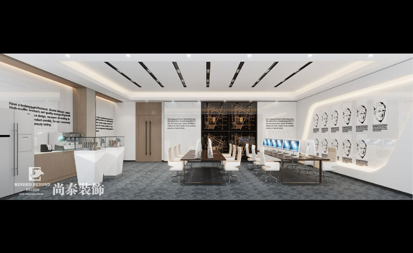 深圳辦公室裝修設(shè)計9000平米上市科技公司 | 芯海科技