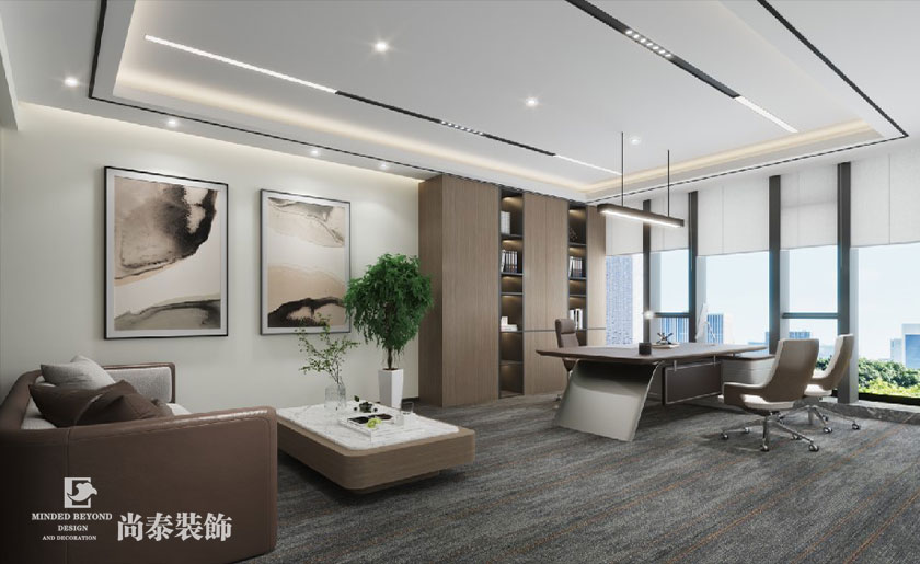 深圳辦公室裝修設(shè)計9000平米上市科技公司 | 芯海科技
