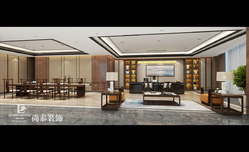 深圳辦公室裝修設(shè)計9000平米上市科技公司 | 芯海科技