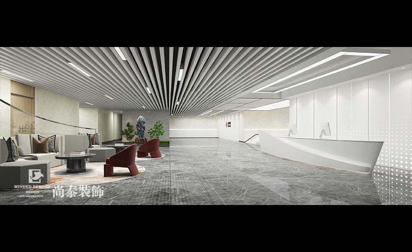 深圳辦公室裝修設(shè)計9000平米上市科技公司 | 芯海科技