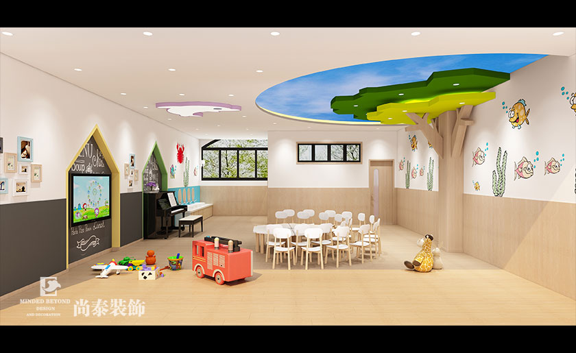 幼兒園設(shè)計2400平米高端國際幼兒園 | 蒙禾幼兒園