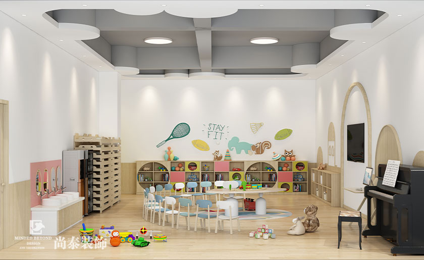 幼兒園設(shè)計2400平米高端國際幼兒園 | 蒙禾幼兒園