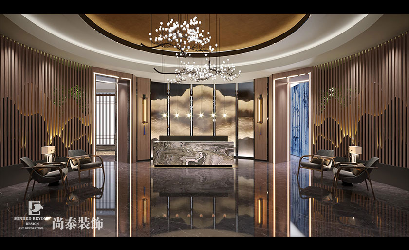 會所裝修設計-深圳800平米中高端休閑會所案例