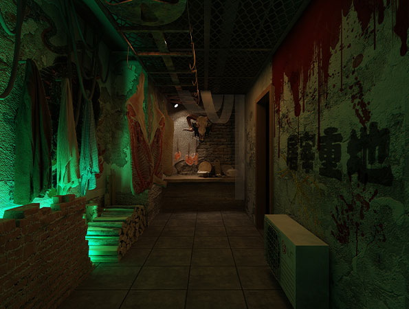 深圳密室逃脫裝修設計-300平米游戲娛樂空間