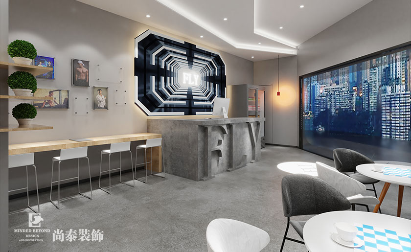 深圳250平米健身房裝修設計案例 | FLY健身房