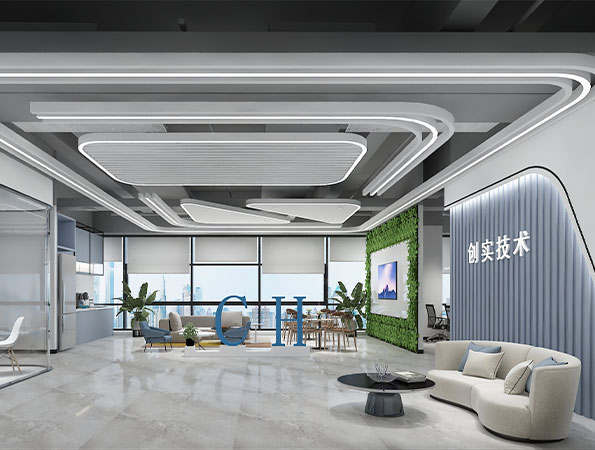 深圳科技公司寫字樓裝修案例