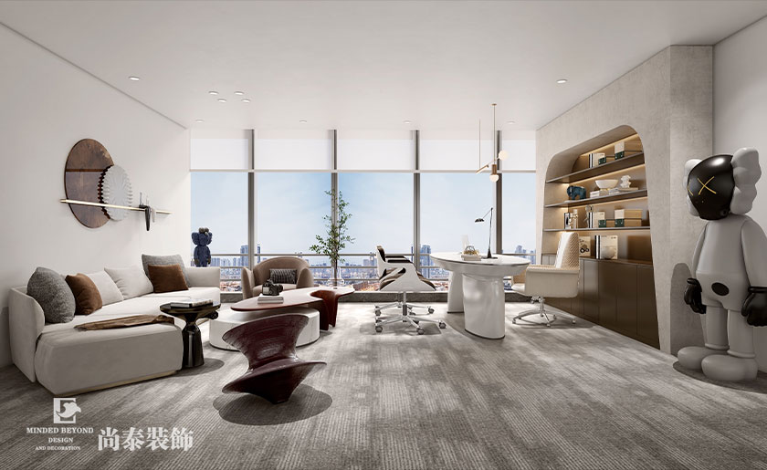 深圳寫字樓辦公室設計案例-1400平米傳媒公司 | 青橙傳媒