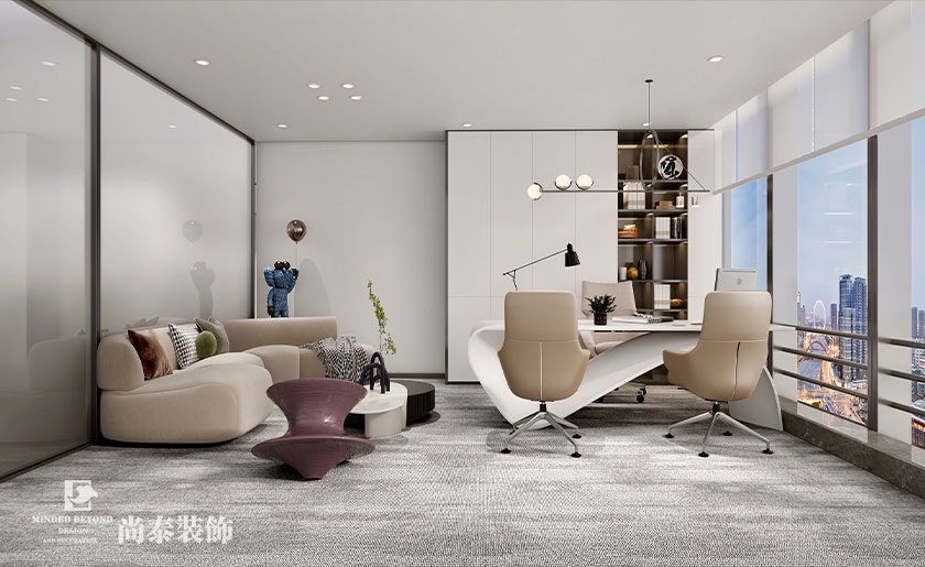 深圳寫字樓辦公室設計案例-1400平米傳媒公司 | 青橙傳媒