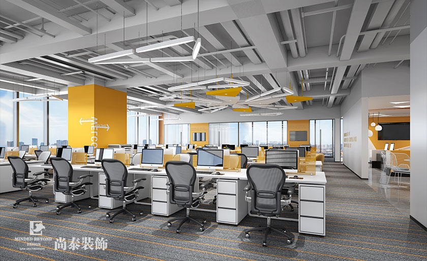 深圳寫字樓辦公室設計案例-1400平米傳媒公司 | 青橙傳媒