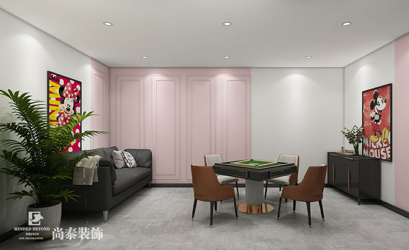 深圳桌游店裝修設(shè)計(jì)案例-200平米桌游棋牌店 | 博元棋牌