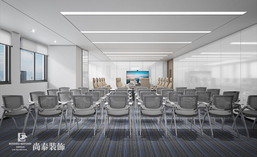深圳辦公室設計效果圖-1000平米跨境電商公司 | 云通達信息