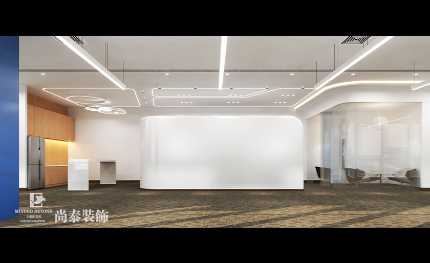 深圳寫字樓辦公室設計-380平米智能科技公司 | 甲殼蟲智能