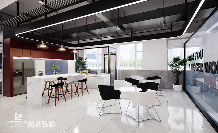 深圳裝修公司：現代簡約風格辦公室設計裝修案例