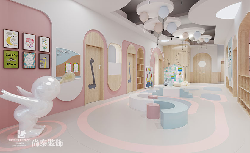 850平米深圳托育園托育中心幼托機構裝修設計