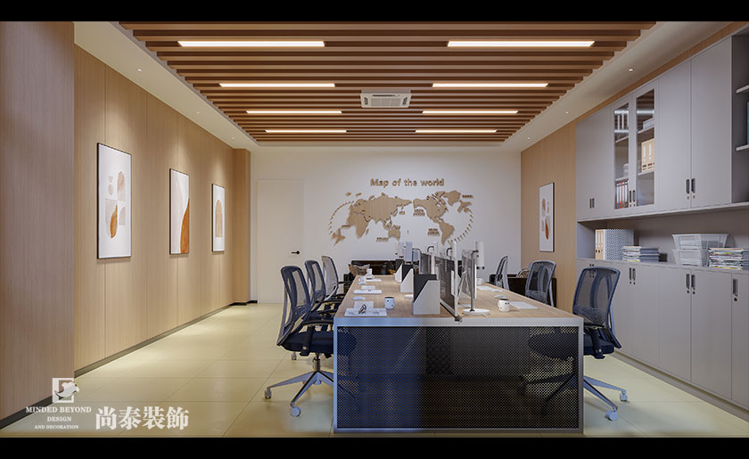 深圳某高級中學(xué)心理健康中心辦公室和休閑空間裝修設(shè)計