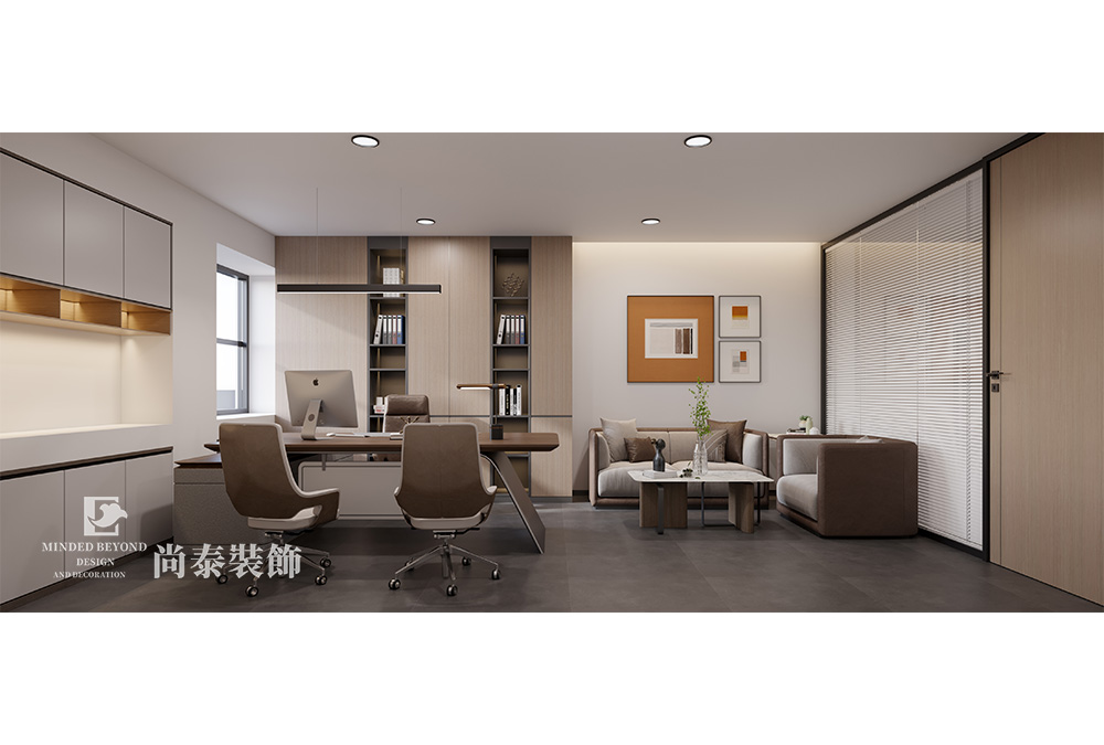 寫字樓裝修：360平米深圳影音科技公司辦公室改造裝修設計