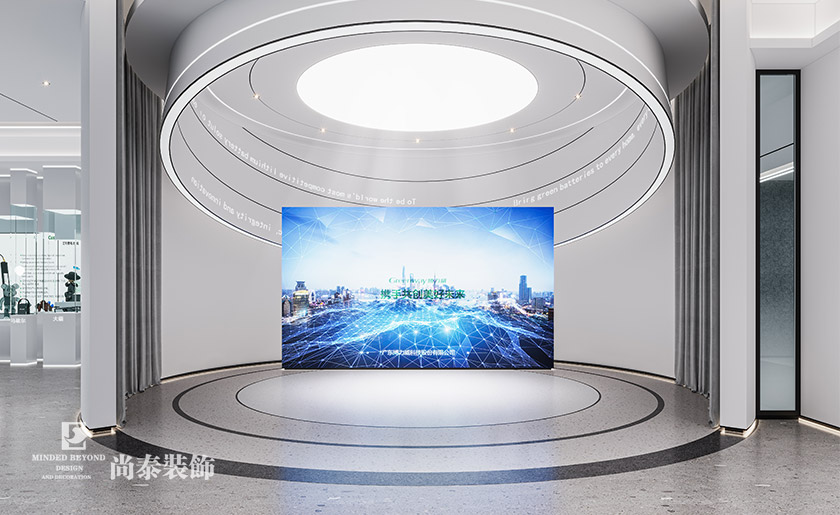 辦公樓裝修:東莞11000平米大型上市公司總部大廈辦公室設(shè)計(jì)裝修