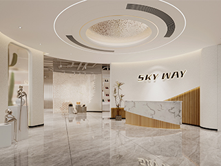 辦公室裝修：深圳福田女鞋外貿(mào)公司230平米寫字樓辦公室設(shè)計(jì)