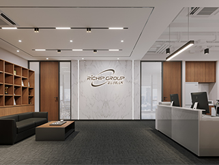 深圳福田辦公室裝修：漢國中心220平米科技公司寫字樓辦公室設(shè)計(jì)