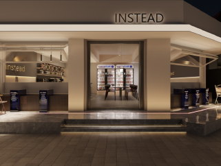 深圳福田60平米咖啡店裝修設(shè)計