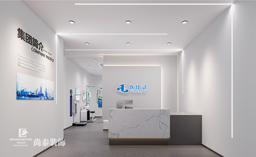 500平米深圳光明招商局智慧園科技企業(yè)辦公室車間設計裝修