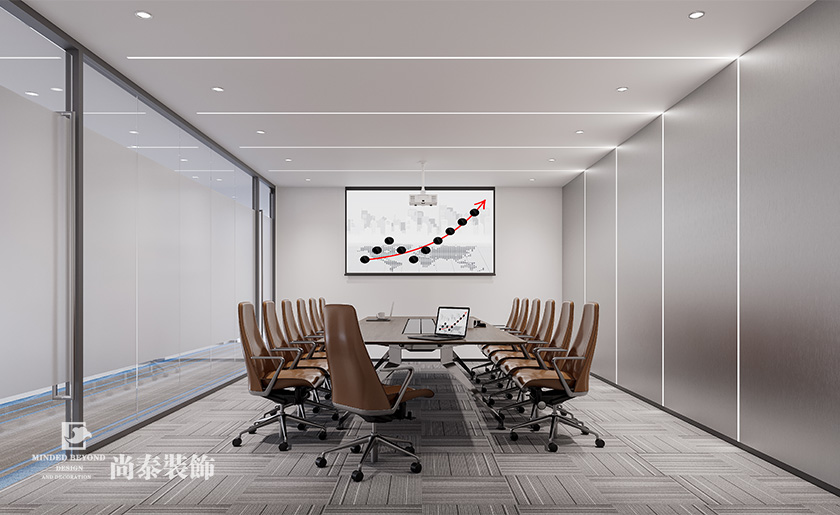 深圳光明特區建發樂府廣場800平米電子產品科技公司寫字樓辦公室裝修設計