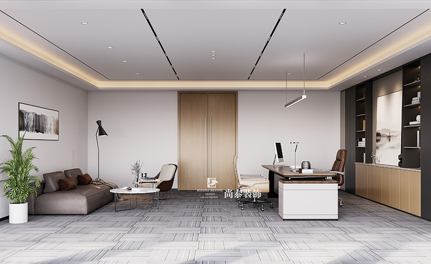 深圳光明特區建發樂府廣場800平米電子產品科技公司寫字樓辦公室裝修設計