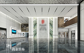 惠州2000平米共享辦公樓辦公室裝修設計案例