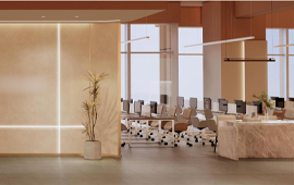 深圳辦公室裝修設計案例：1200平米家居行業公司