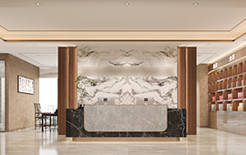 300平米健康公司深圳龍華樂創薈大廈辦公室裝修設計