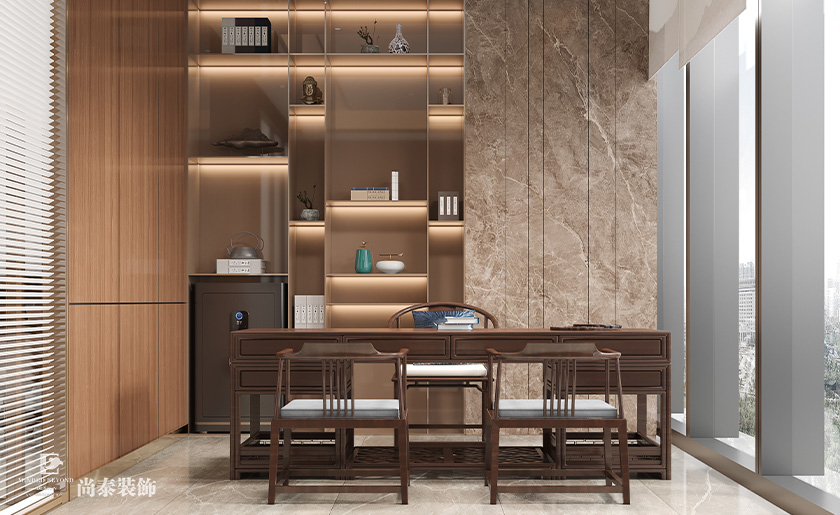 300平米健康公司深圳龍華樂創(chuàng)薈大廈辦公室裝修設計