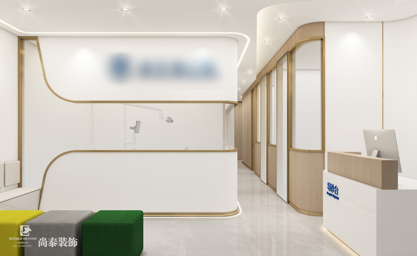 120平米深圳羅湖口腔門診裝修設計效果圖案例