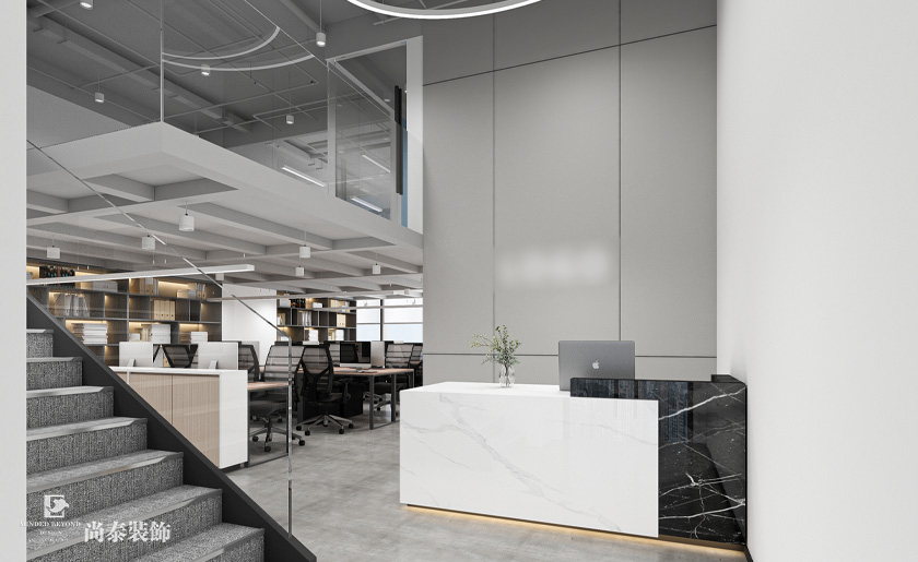 700平米科技公司深圳南山方大城寫字樓辦公室裝修設計案例