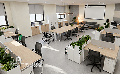 中小型企業辦公區域裝修設計